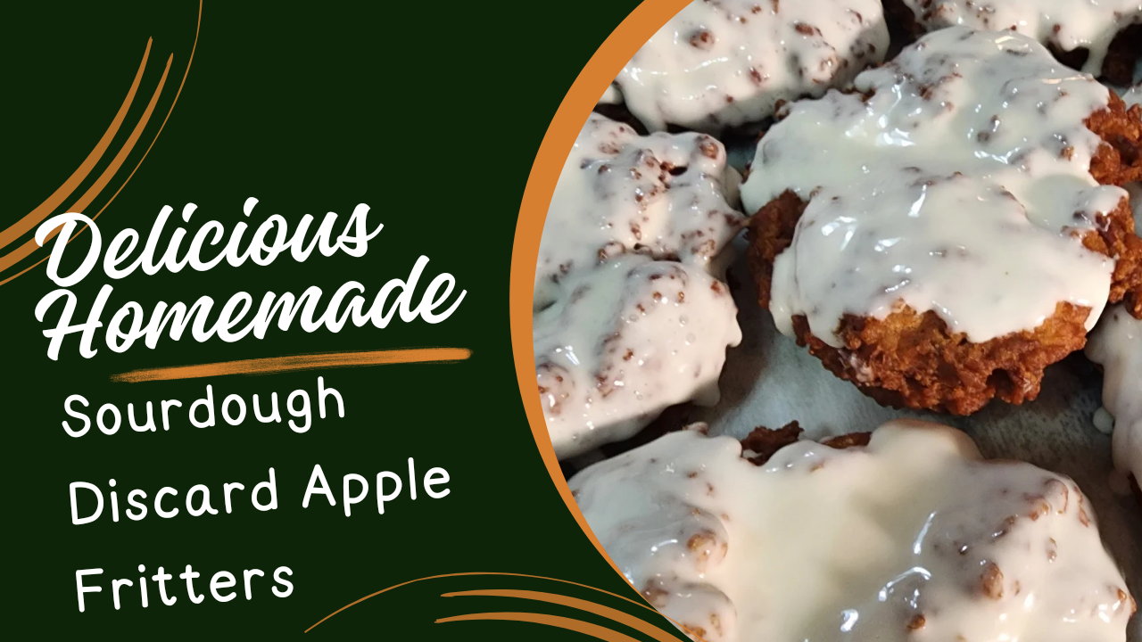 Sourdough Discard Apple Fritter Recipe