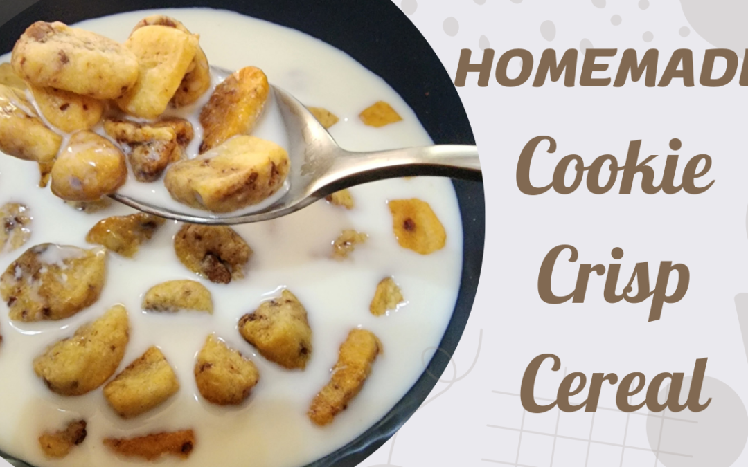 Homemade Cookie Crisp Recipe Using Sourdough Discard