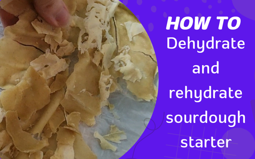 How to Dehydrate Sourdough Starter and How to Revive It