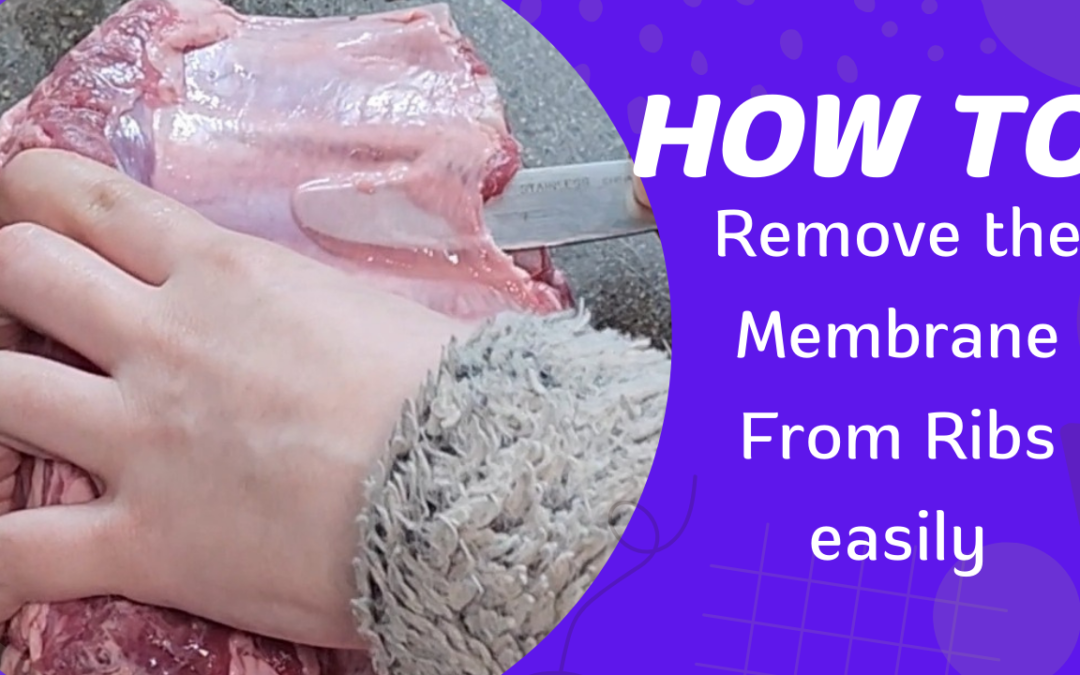 How to Remove the Membrane From Ribs