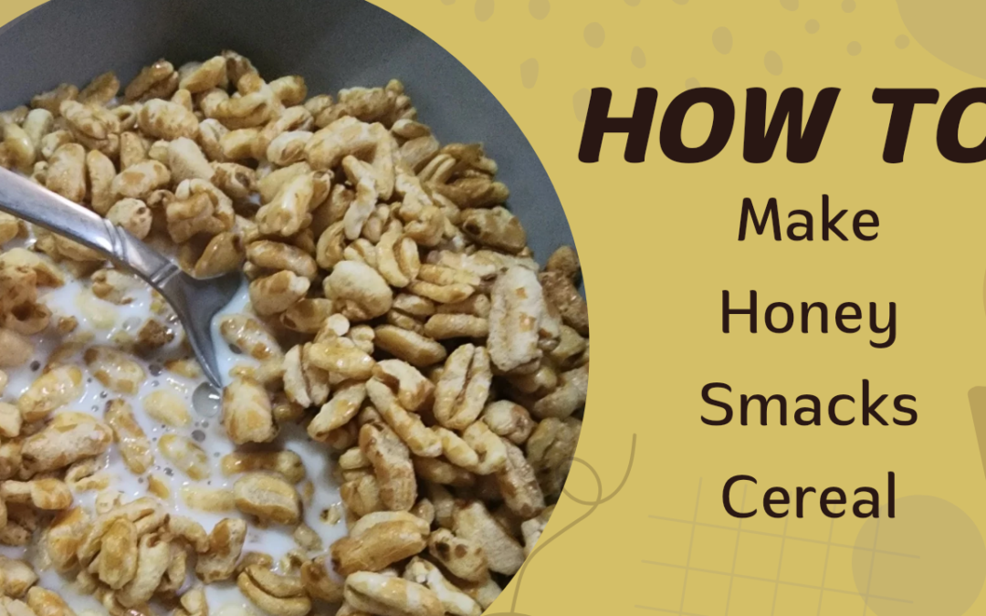 Homemade Honey Smacks Cereal Using 4 ingredients!