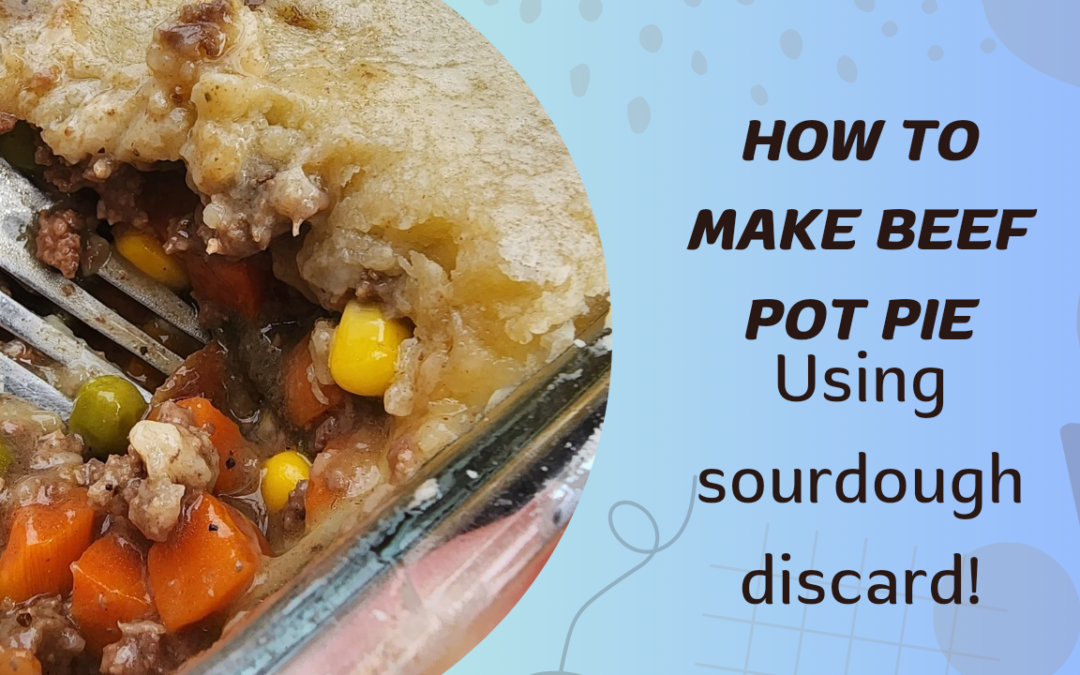 How to Make Homemade Beef Pot Pies with Sourdough Discard