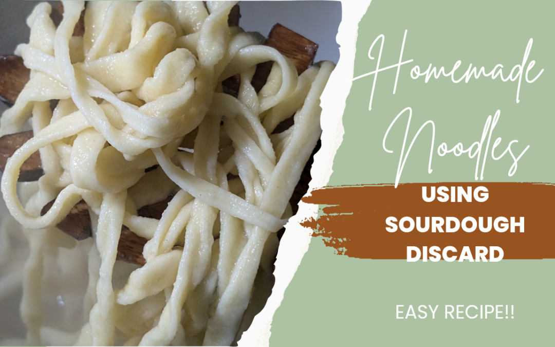 Sourdough Discard Noodles: A Delicious Waste Not, Want Not Recipe